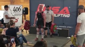 Trevor Deadlift 545 lbs